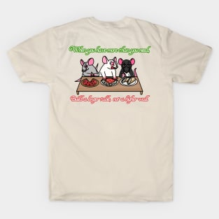 Build A Longer Table, Not A Higher Wall (Full Color Version) T-Shirt